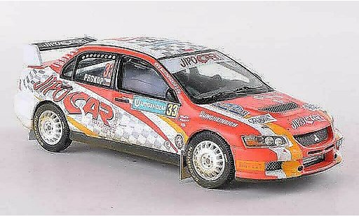 Mitsubishi Lancer Evolution IX 1/43 IXO No.33 Jipocar Rally Svezia 2008 M.Prokop/J.Tomanek modellini auto