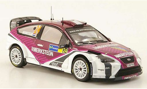 Ford Focus RS WRC 1/43 IXO 07 No.24 Rally Spanien 2008 modellini auto