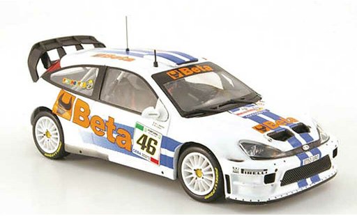 Ford Focus RS WRC 1/43 IXO 07 No.46 Beta Rally Monza 2007 modellini auto