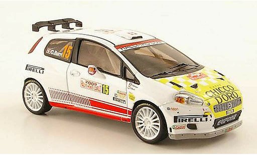 Fiat Grande Punto S2000 1/43 IXO No.15 Chicco D'Oro Rally Monte Carlo 2009 modellini auto