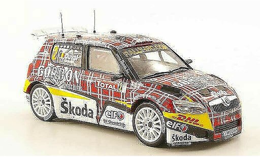Skoda Fabia S2000 1/43 IXO No.2 Gordon IRC Rally Ypern 2009 modellini auto