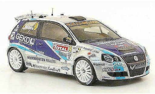Volkswagen Polo Base 1/43 IXO S2000 No.9 Geko IRC Rally Ypres 2009 modellini auto