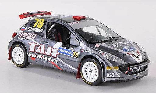 Peugeot 207 S2000 1/43 IXO No.78 Romo Rally Finnland 2009 R.Shaymiev/T.Kafarov modellini auto