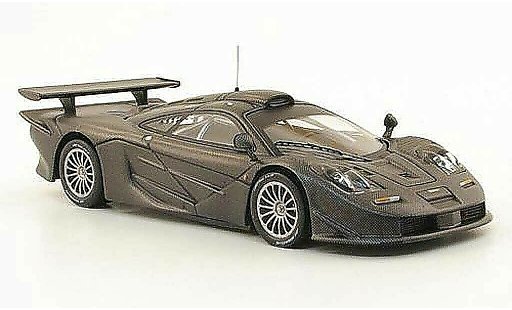 McLaren F1 GTR GTR Long Tail 1/43 IXO Carbonoptik 1996 modellini auto
