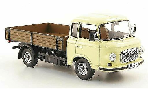 Barkas B 1000 plateau 1/43 IST Models pianalenwagen beige 1968 modellini auto