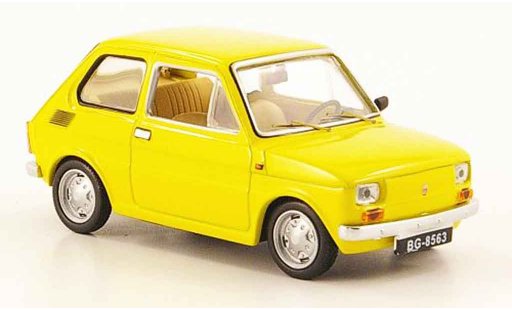 Fiat 126 126P 1/43 IST Models Polski P giallo 1973 modellini auto