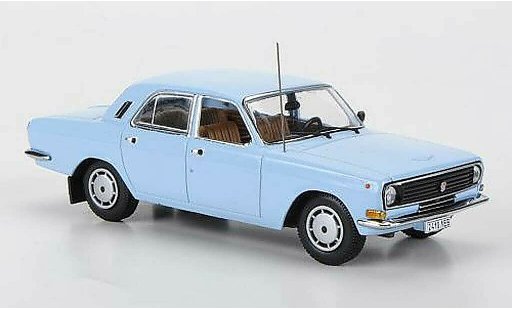Gaz M24 24-10 1/43 IST Models 10 blu 1985 modellini auto