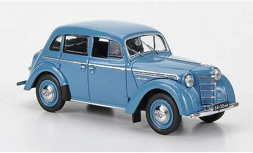 Moskwitsch 400 Base 1/43 IST Models blu 1954 modellini auto