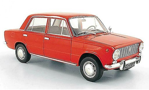 Lada 1200 Base 1/18 IST Models rosso 1971 modellini auto
