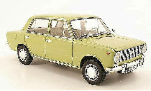 Lada 1200 Base 1/18 IST Models oliv 1971 modellini auto