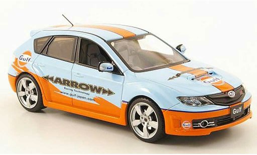 Subaru Impreza WRX 1/43 J Collection STI Gulf Japan RHD 2008 modellini auto
