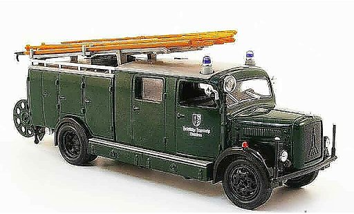 Magirus SLG Base 1/43 Yat Ming S 3000 Freiwillige pompier Mainleus 1941 modellini auto