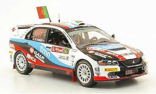 Mitsubishi Lancer Evolution IX 1/43 IXO No.147 Rally Portugal 2009 modellini auto