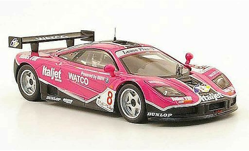 McLaren F1 GTR GTR 1/43 IXO No.8 Italjet BPR Silverstone 1996 modellini auto