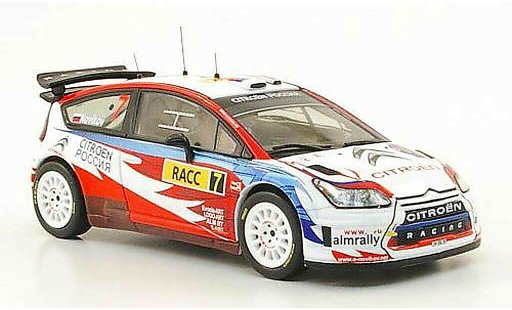 Citroen C4 WRC 2009 1/43 IXO No.7 Rally Spanien modellini auto