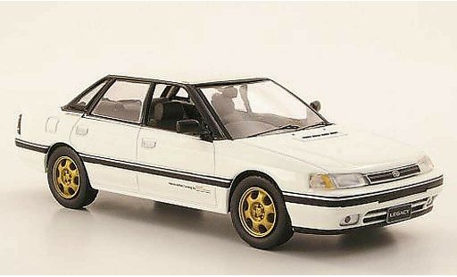 Subaru Legacy RS Turbo 1/43 IXO 2.0 tipoe RA bianco 1989 modellini auto
