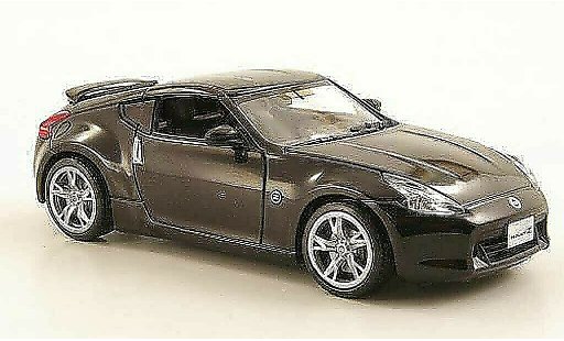 Nissan 370Z Base 1/43 J Collection Fairlady nero 2009 modellini auto
