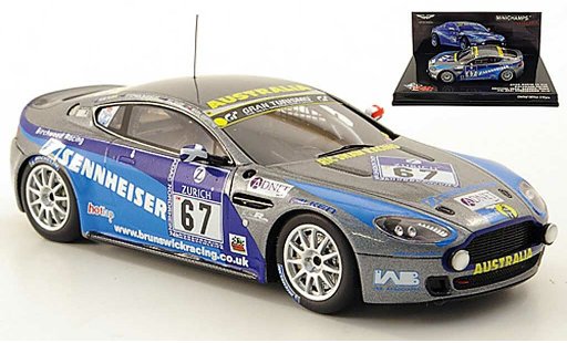 Aston Martin V8 course 1/43 Minichamps N24 No.67 Birchwood Racing 24h Nurburgring 2010 modellini auto