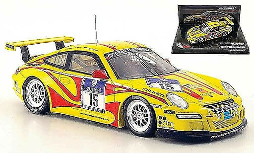 Porsche 911 GT3 CUP 1/43 Minichamps 2010 (II) No.15 Parker Racing 24h Nurburgring modellini auto