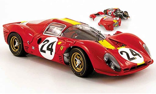 Ferrari 330 P4 1/18 Kyosho no.24 dritter platz 24h le mans 1967 modellini auto