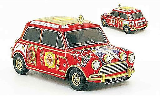 Austin Mini cooper 1/43 Spark George Harrison modellini auto