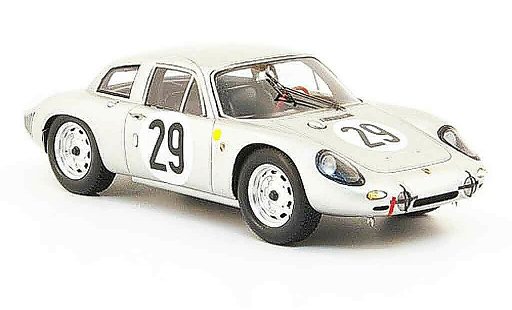 Porsche 2000 GS Base 1/43 Spark Carrera No.29 24h Le Mans 1963 modellini auto