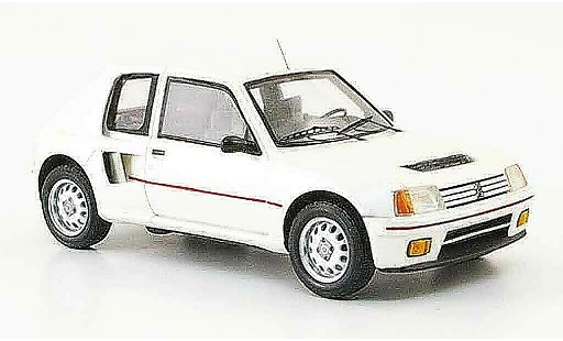 Peugeot 205 Turbo 16 1/43 Spark bianco 1984 T16 modellini auto