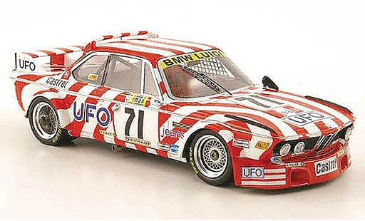 Bmw 3.0 CSL 1/43 Spark No.71 UFO 24h Le Mans 1977 modellini auto
