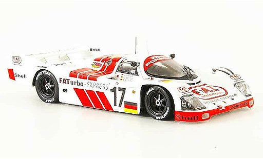Porsche 911 Turbo 1/43 Spark 962 1 No.17 FATurbo 24h Le Mans modellini auto