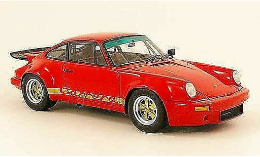 Porsche 911 RS 1/18 Spark carrera 3.0 rosso/or 1974 modellini auto