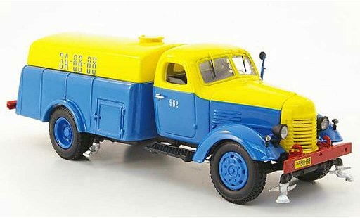 Zis 150 Base 1/43 DIP Models PM-8 Strassenreiniverdeg blu/giallo modellini auto