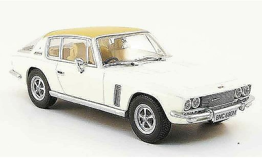 Jensen MK3 Base 1/43 Oxford Interceptor bianco marrone modellini auto