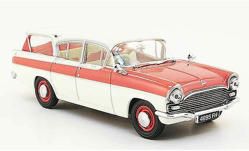 Opel Cresta Base 1/43 Oxford Friary Estate rosa bianco modellini auto