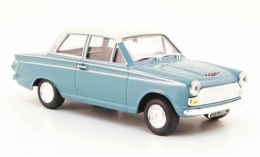 Ford Cortina MK1 1/43 Cararama MKI blu bianco modellini auto