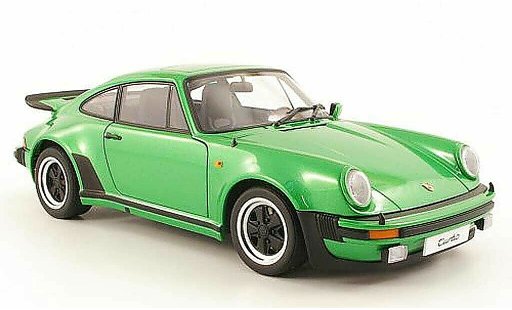 Porsche 911 Turbo 1/18 Autoart 3.0 verde 1975 modellini auto