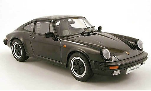 Porsche 911 3,2 1/18 Autoart 32 carrera noir 1988 modellini auto