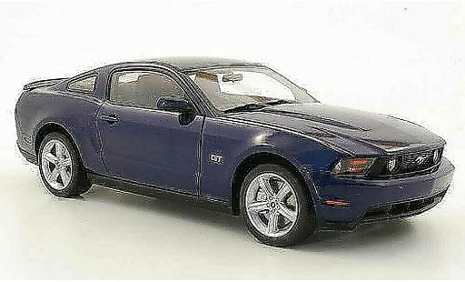 Ford Mustang GT 1/18 Autoart blu 2010 modellini auto