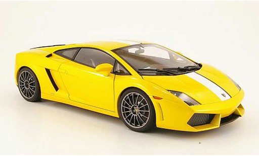 Lamborghini Gallardo LP550-2 1/18 Autoart balboni giallo 2009 modellini auto