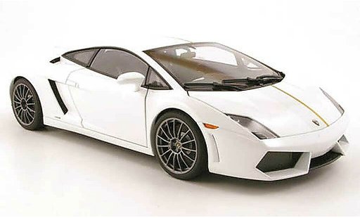 Lamborghini Gallardo LP550-2 1/18 Autoart balboni bianco 2009 modellini auto