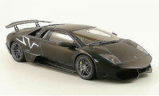 Lamborghini Murcielago LP670 1/18 Autoart 4 SV opaco nero 2009 modellini auto