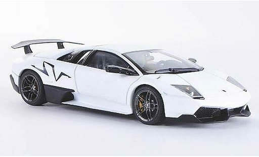 Lamborghini Murcielago LP670 1/43 Autoart 4 SV opacobianco/carbon 2009 modellini auto
