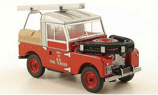 Land Rover 88 Base 1/43 Oxford British Rail pompier modellini auto