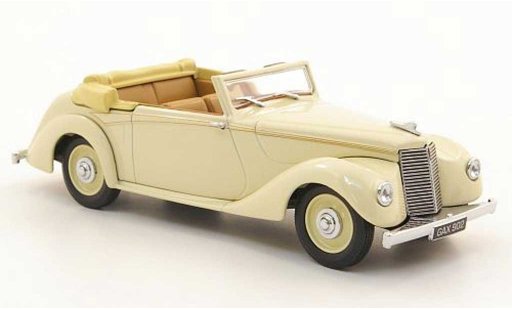 Armstrong Siddeley Hurricane drophead coupe 1/43 Oxford beige modellini auto