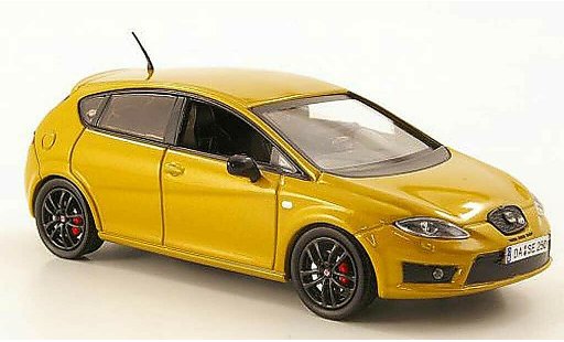 Seat Leon Cupra 1/43 Hachette R gold modellini auto