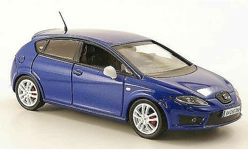 Seat Leon Cupra 1/43 Hachette R blu modellini auto