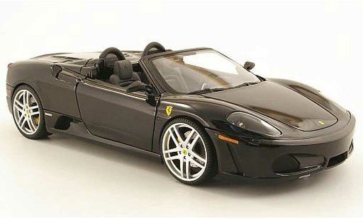 Ferrari F430 spider 1/18 Hot Wheels nero seal modellini auto