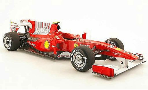 Ferrari F1 F2010 1/18 Hot Wheels no.8 f.alonso gp bahrain modellini auto