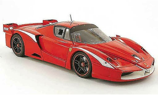 Ferrari Enzo FXX 1/18 Hot Wheels evoluzione rosso modellini auto
