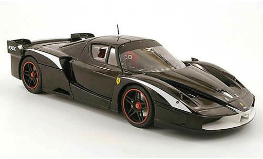 Ferrari Enzo FXX 1/18 Hot Wheels evoluzione noir modellini auto
