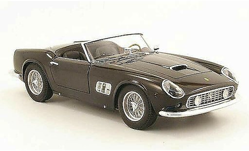 Ferrari 250 GT California 1/18 Hot Wheels Elite spider swb nero modellini auto